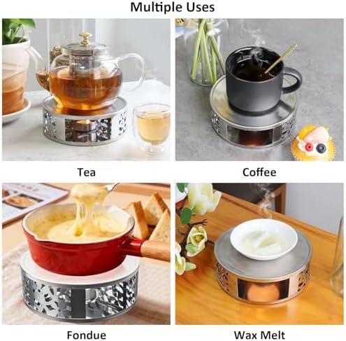 Tea Warmer Petals Silhouette, 2 Pack