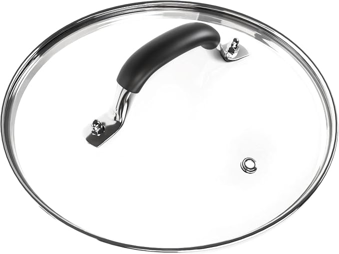 8 Inch Tempered Glass Lid Compatible by WishDirect