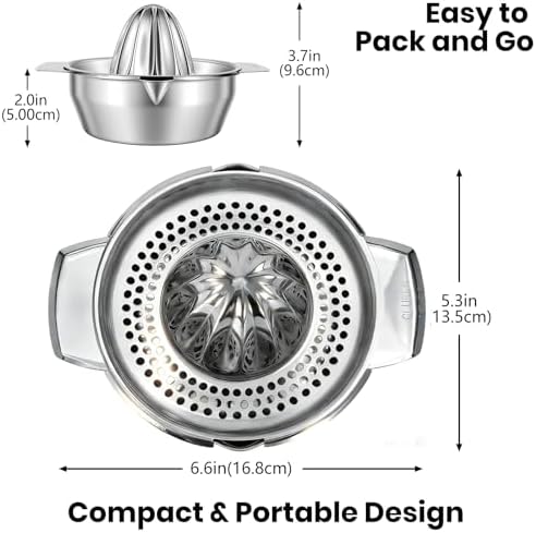 316L Stainless Steel Lemon Squeezer