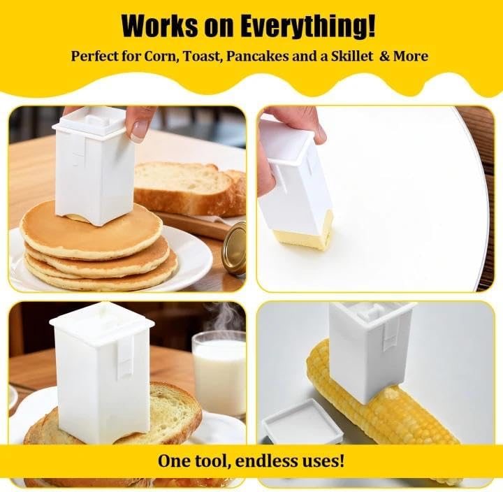3 Pack Plastic Butter Spreader Corn Cob with Cover Butter Spreader for