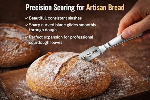 Bread Lame Scoring Tool for Sourdough – Premium Stainless Steel Bread