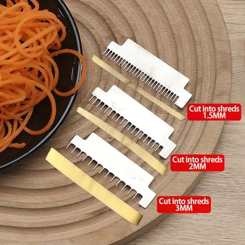 Vegetable Spiralizer Spiral Slicer, Stainless Steel Body