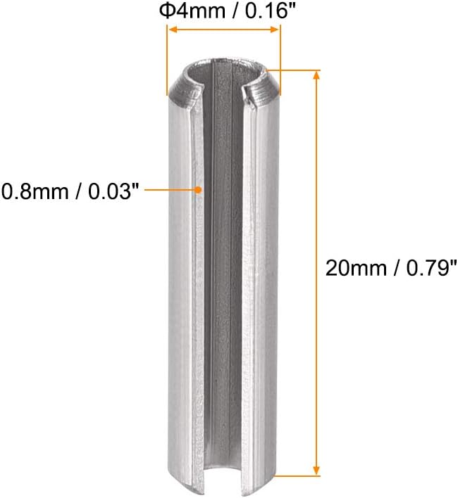 uxcell Slotted Spring Pin - Image 2