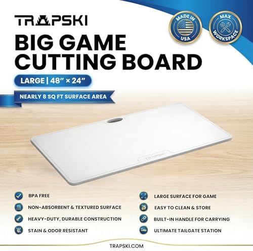 Big Game Cutting Board, 48 in x 18 in or 24 in
