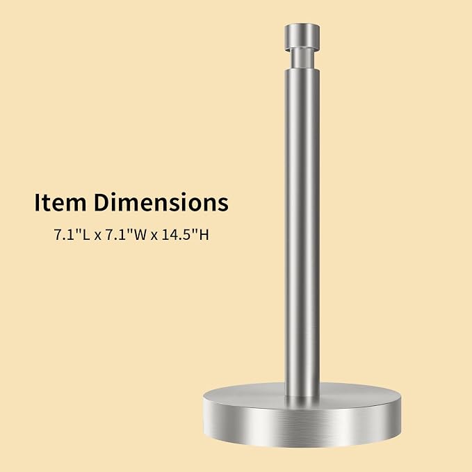 YUMORE Paper Towel Holder Countertop, Counter Paper Towel Holder - Image 8