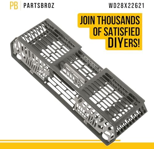 WD28X22621 Dishwasher Silverware Basket for GE AP6027471 PS11759027