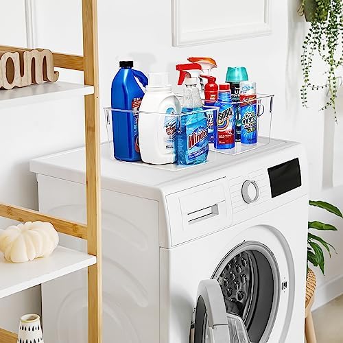 Sorbus Fridge Organizers and Storage, Clear Plastic Bins