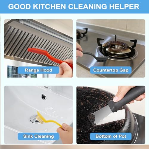 Dfacio 11Pcs Crevice Cleaning Brush Set