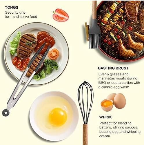 23 Pcs Silicone Utensils Set - Image 6