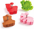 Mrs. Anderson's Baking Animal Cookie Cutters, Spring-Action Embossing Cutters by MrsAndersonsBaking
