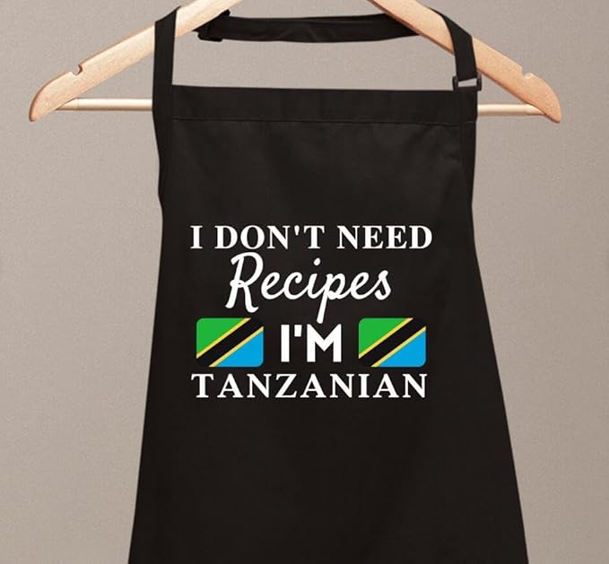 I Don't Need Recipes Novelty Chef Kitchen BBQ Apron Barber Chef Bib BBQ Kitchen - Image 2