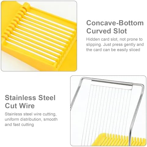 Heavy Duty Luncheon Meat Slicer, Egg Cutter with 14 Precise Slices