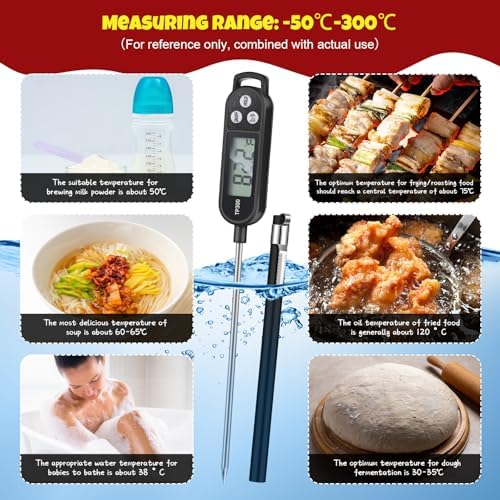 Copkim 6 Pcs Instant Read Meat Thermometers