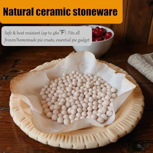 Ceramic Pie Weights, 10mm, 2.2 LBS