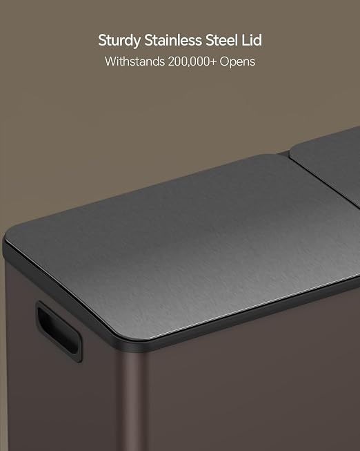 Lovewind Dual Trash and Recycling Bins - Image 6