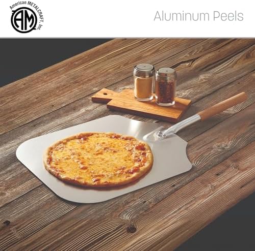 American Metalcraft 2814 Aluminum Pizza Peel, 14" x 16" Blade