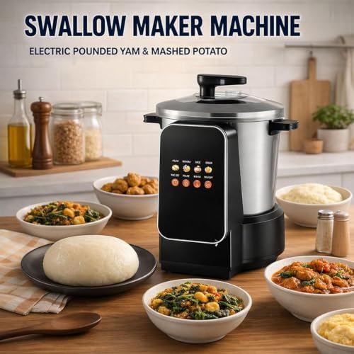 Automatic African Food Processor, 6L, 900W