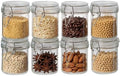 BJONKZ Glass Jars with Airtight Lids – Food Storage Containers with