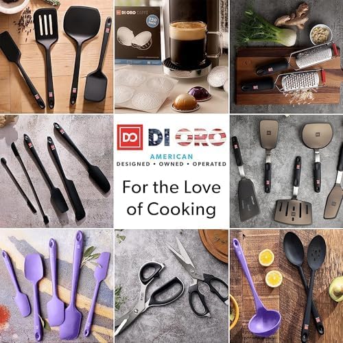 DI ORO Silicone Spoons for Cooking - Image 8