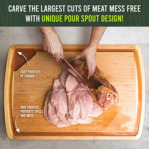 36 x 24 Inch Bamboo Cutting Board