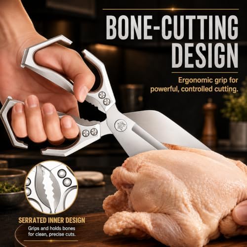 Multifunctional Heavy Duty Kitchen Shears,Kitchen Shears for Cutting