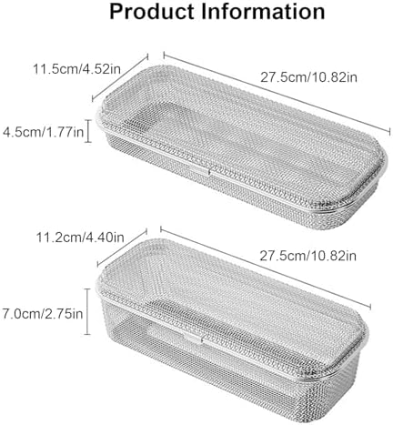 Stainless Steel Utensil Basket For Kitchen Dishwasher Safe Drying Rack