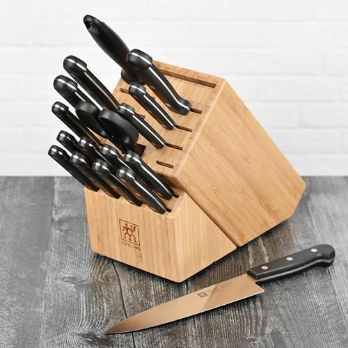 ZWILLING TWIN Gourmet 18-pc German Knife Block Set