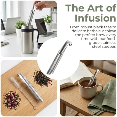 Tea Infusers For Loose Leaf Tea - Stainless Steel Office, Home &