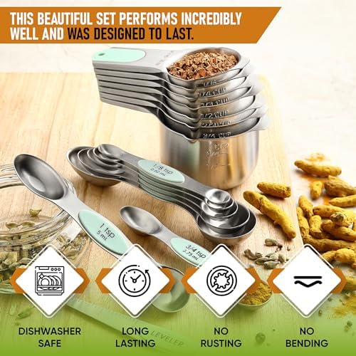 Spring Chef Premium Swivel Vegetable Peeler & Stainless Steel Magnetic