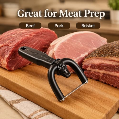 Handheld Meat Cutter and Fat Trimmer