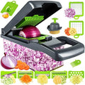Vegetable Chopper, 13-in-1, 8 Blades