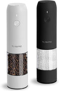 Electric Salt and Pepper Grinder Set, USB Rechargeable, Automatic Salt and by TLYSXPROOfficial
