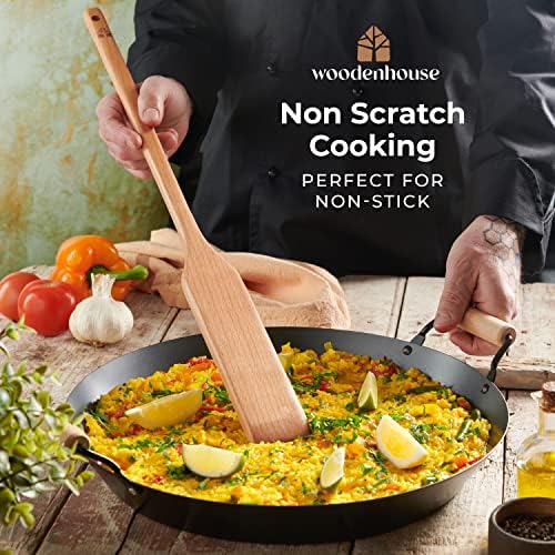 Wooden Paddle for Cooking, 24" Beech Crawfish & Stirring Paddle for