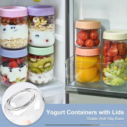 9-Pack 16 oz Wide Mouth Mason Jars with Lids