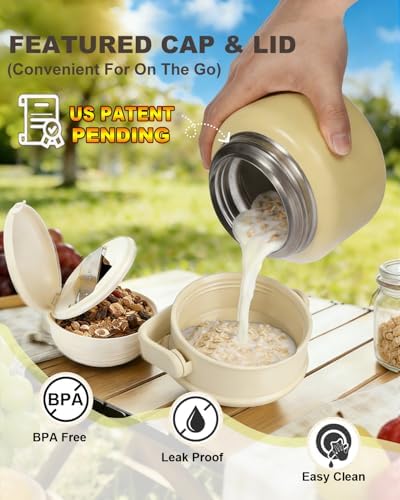 316 Stainless Steel Vacuum Insulated food jar for hot food lunch