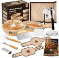 Sourdough Starter Kit, 10" Round & 11" Oval Baskets