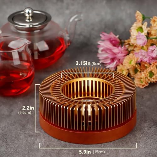 KAYCROWN Teapot Warmer, Tea Warmer with Tealight Holder, Teapot Heater