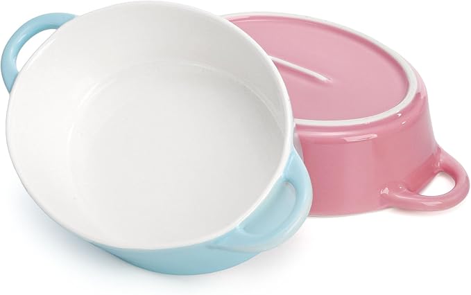 Foraineam 6 Pack 20 oz Oval Au Gratin Baking Dishes - Image 8
