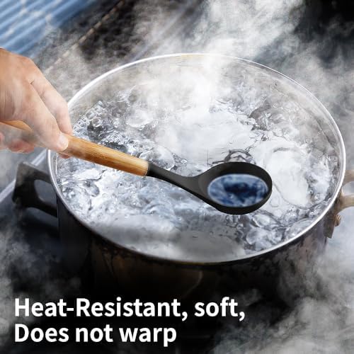 Silicone Cooking Utensils Set, 12Pcs Large Heat Resistant Kitchen