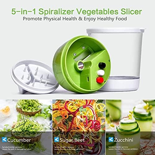 3-in-1 Handheld Vegetable Spiralizer and Slicer