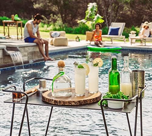 Le'raze 8pc Drinking Glasses Dishwasher Safe Everyday Durable