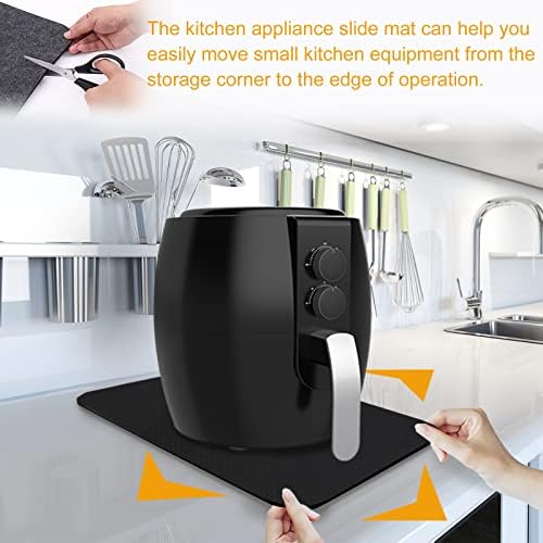 Heat Resistant Appliance Slider Mats, 5PCS 17 x 12 In