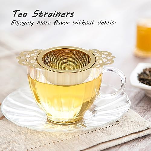 304 Stainless Steel Tea Drain Strainer Tea Filter Mesh Tea Drip Bowls