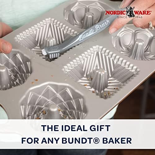 Nordic Ware Elegant Party Bundt Pan, 22.3 x 9.3 cm, Gold Ultimate