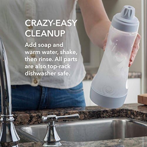Whiskware Pancake Batter Mixer, 4 Cups, Mint