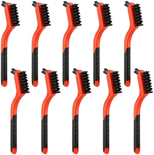 10PCS Nylon Cleaning Brush Set for Tight Spaces