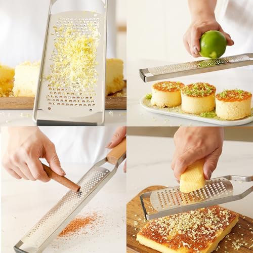 Cheese Graters for Kitchen Stainless Steel Handheld