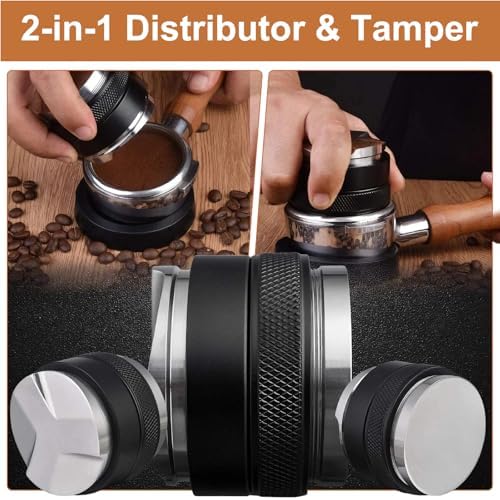 BestYiJo 51mm Espresso Accessories Kit - 4-Piece Stainless Steel