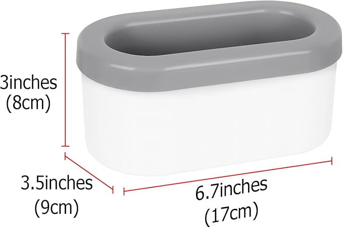 LUEXBOX Cylinder Ice Cube Mold Ice Trays, Silicone Ice Bucket, Portable Ice - Image 2
