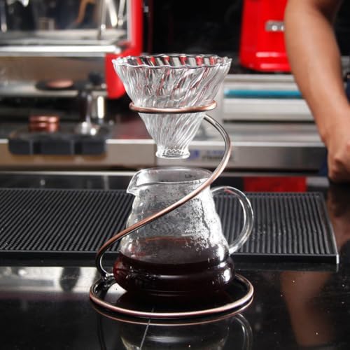 S-shaped Coffee Dripper Holder Iron Filter Cup Stand Xmas Display
